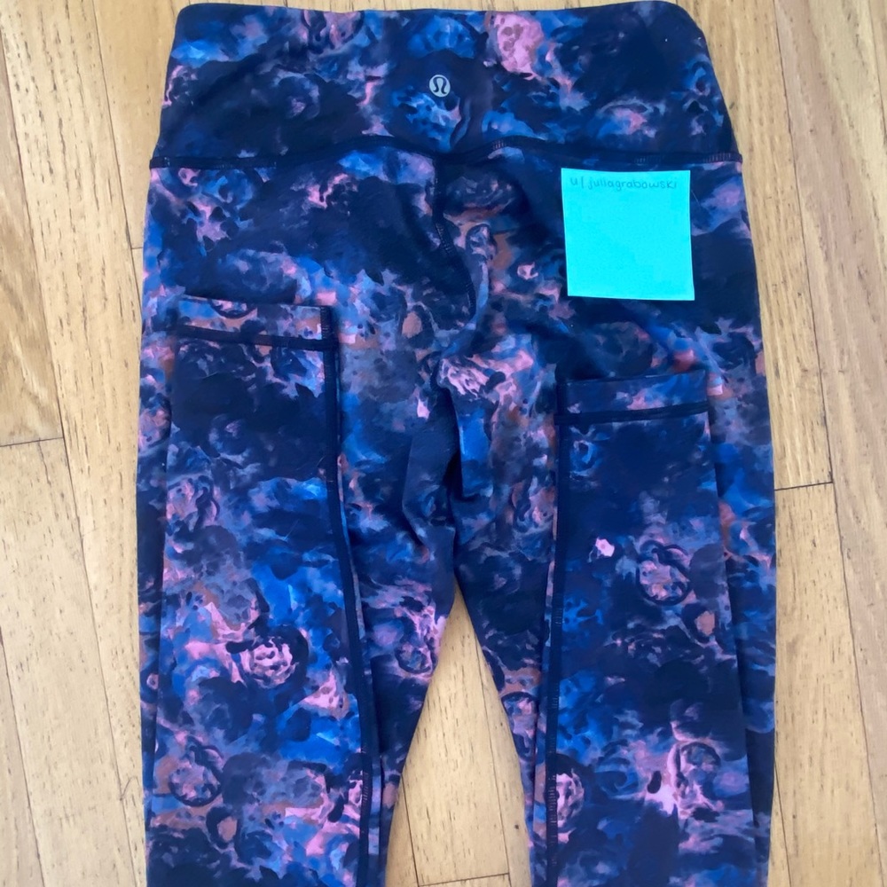Lululemon floral leggings